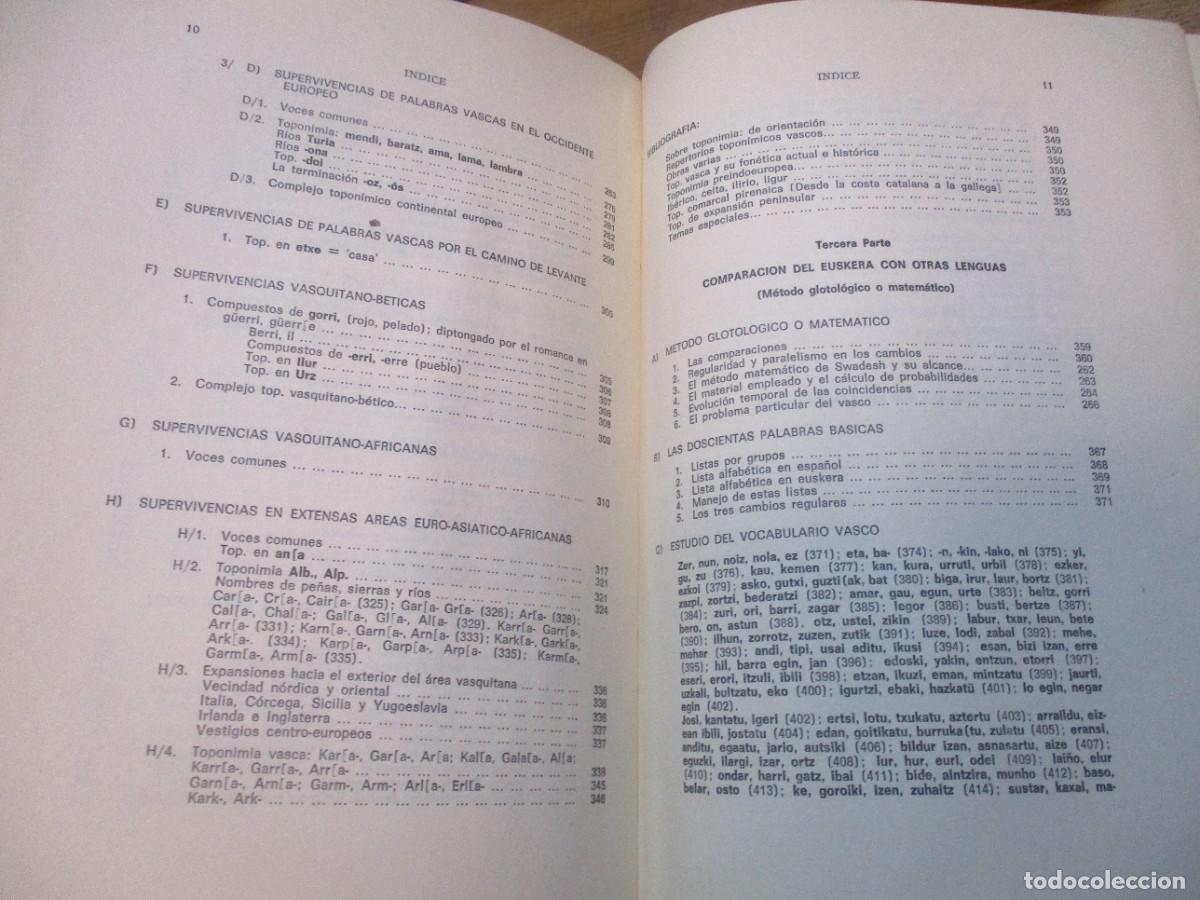 Libros de segunda mano: B.E. LASA Or&iacute;genes de los Vascos (4 Tomos) W16094 - Foto 13