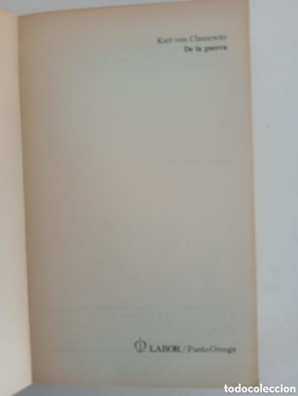 Libros de segunda mano: De la guerra / Karl Con CLAUSEWITZ. - Foto 2