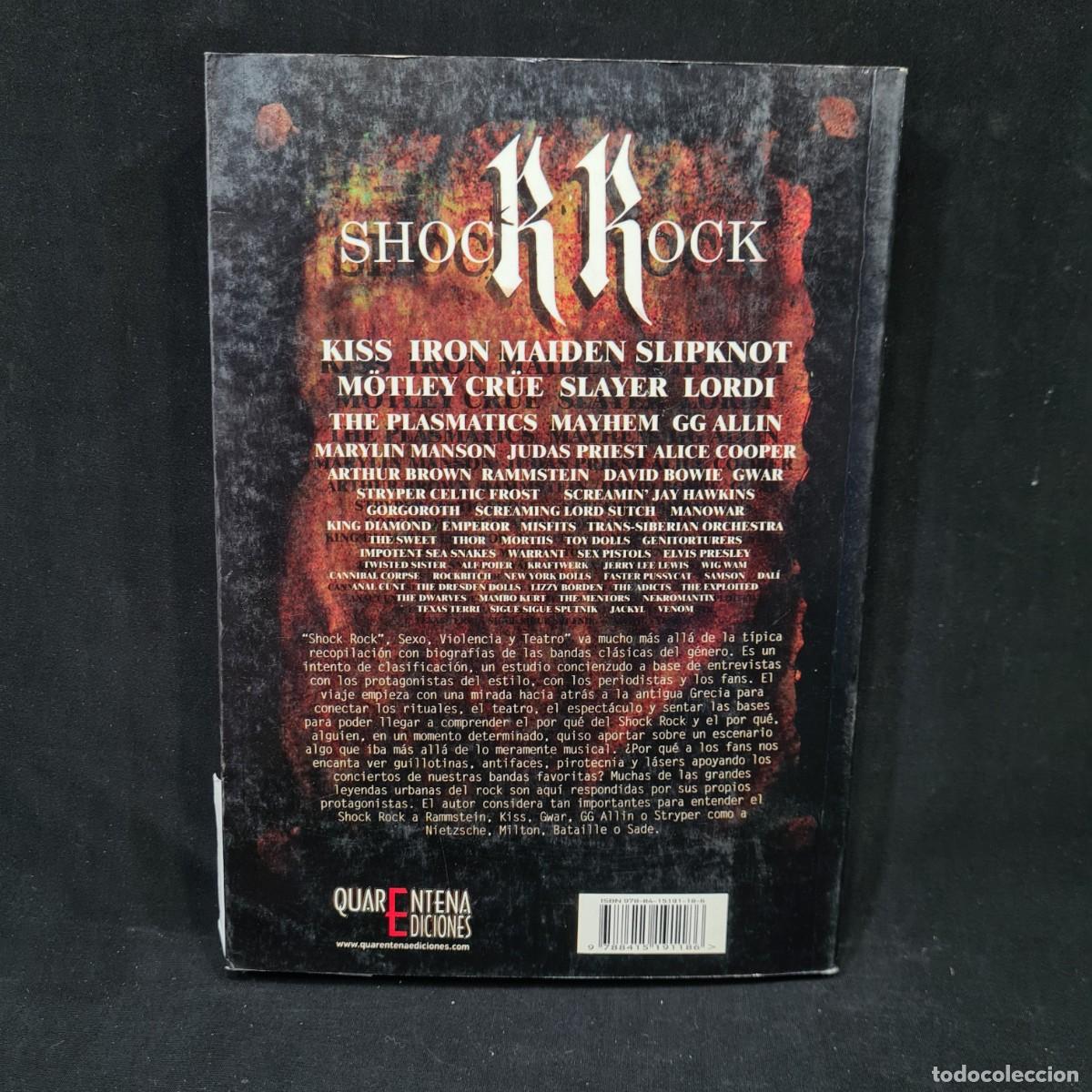 shock rock - sexo, violencia y teatro - jordi t - Compra venta en  todocoleccion