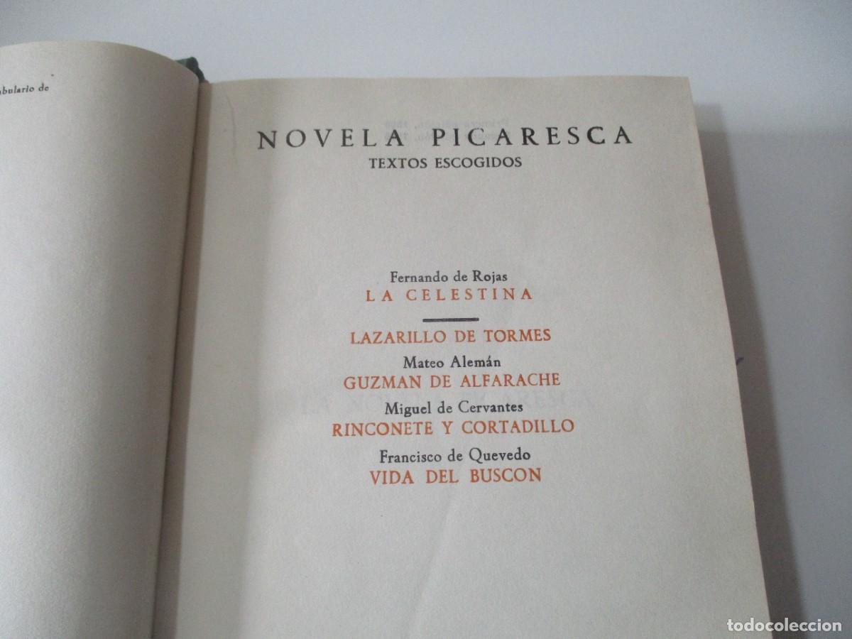 Libros de segunda mano: NOVELA PICARESCA TEXTOS ESCOGIDOS W16142 - Foto 2
