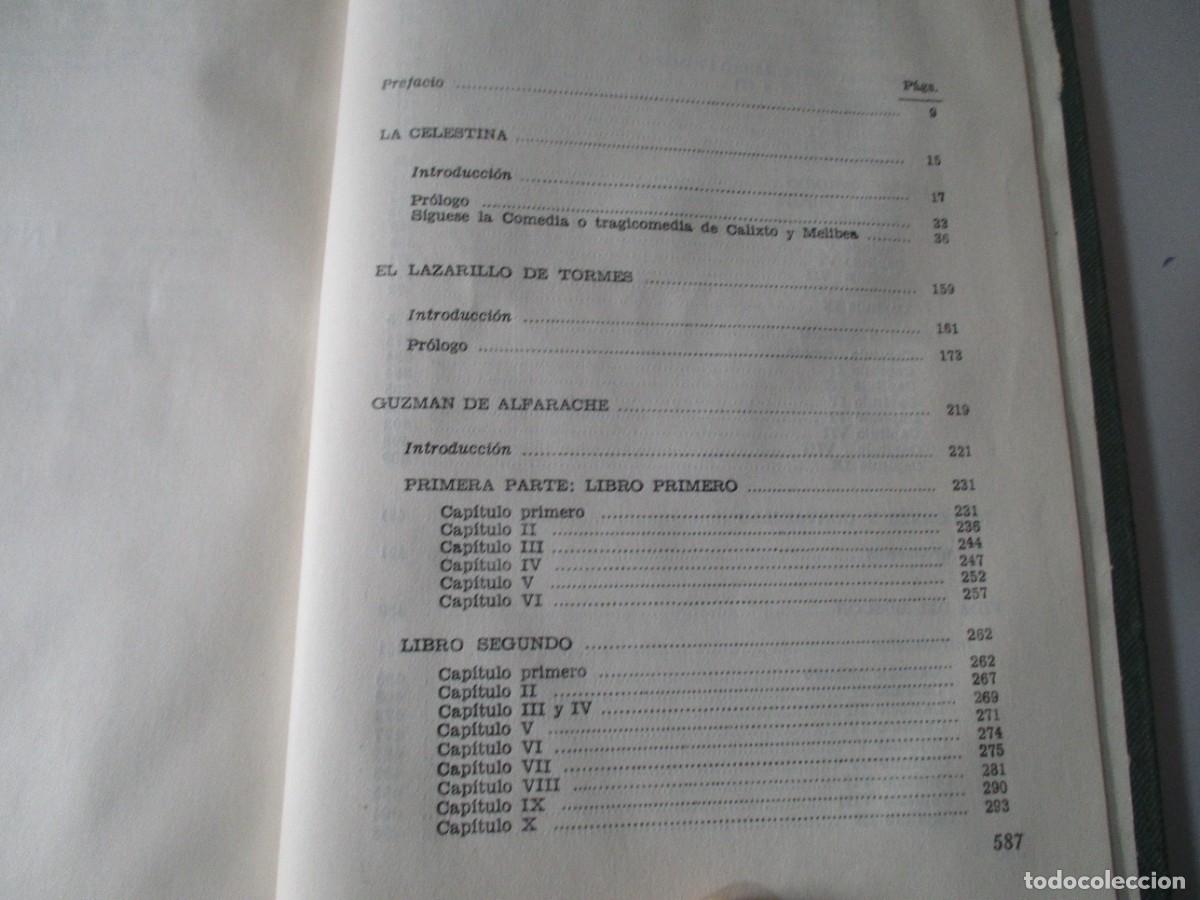 Libros de segunda mano: NOVELA PICARESCA TEXTOS ESCOGIDOS W16142 - Foto 3