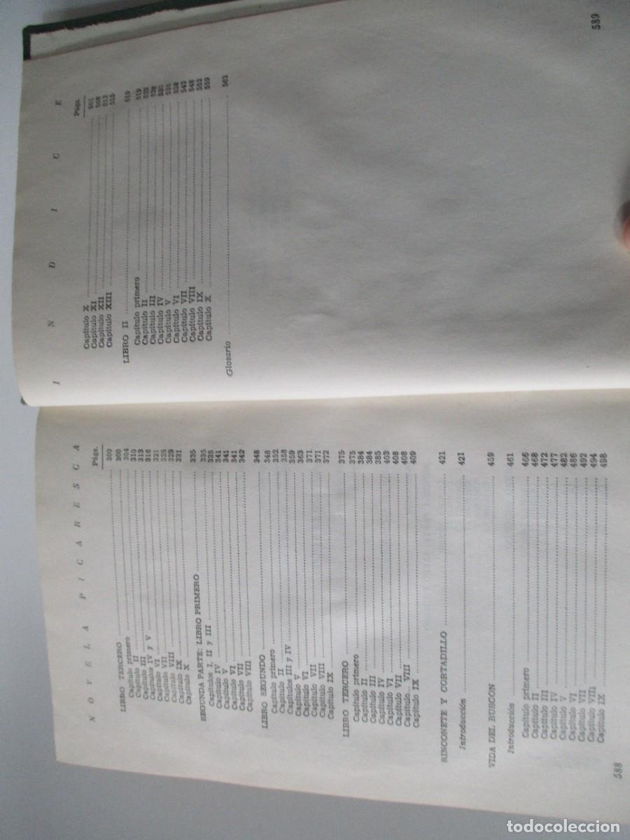 Libros de segunda mano: NOVELA PICARESCA TEXTOS ESCOGIDOS W16142 - Foto 4