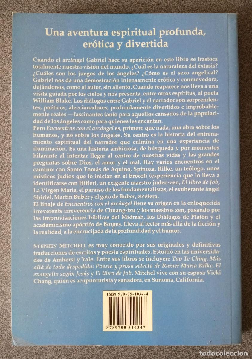 Libros de segunda mano: Encuentros Con El Arc&aacute;ngel Stephen Mitchell - Foto 6