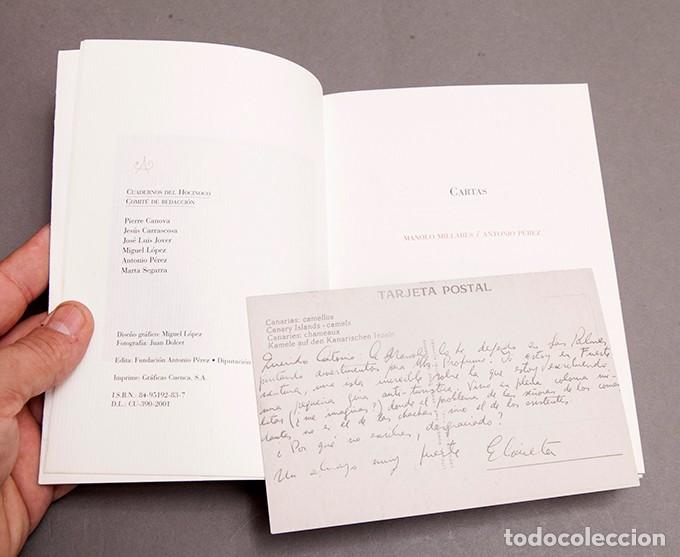 Libros de segunda mano: MANOLO MILLARES - ANTONIO P&Eacute;REZ - CARTAS - 2001 - Foto 4
