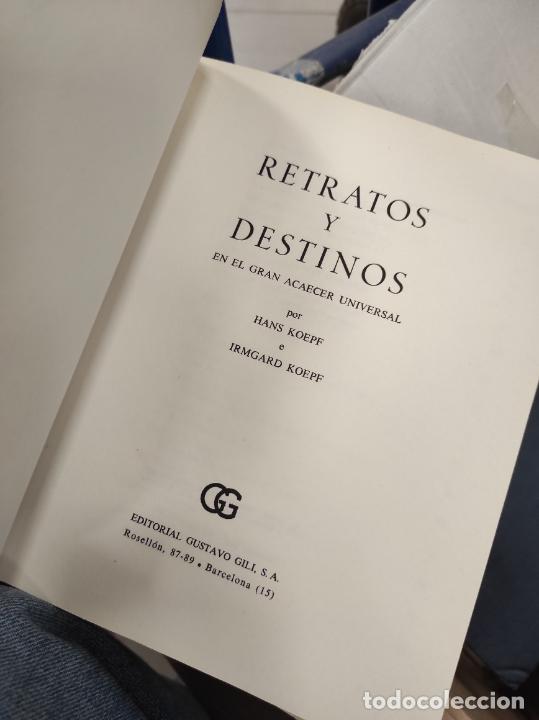 Libros de segunda mano: Retratos y destinos en el gran acaecer universal - Koepf, Hans - Foto 2