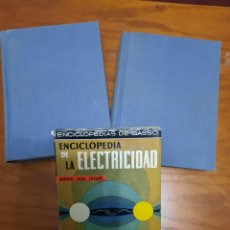 Libros de segunda mano: LIBROS ELECTRICIDAD 1960. Lote 382621174