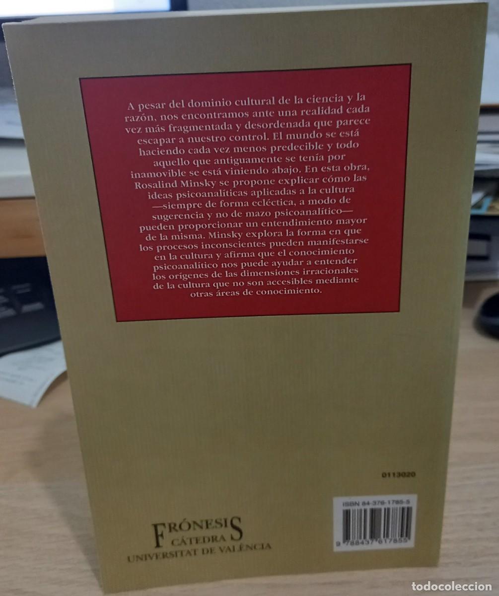 Libros de segunda mano: PSICOAN&Aacute;LISIS Y CULTURA - MINSKY, ROSALIND / ESCAS&Iacute;SIMO - Foto 2