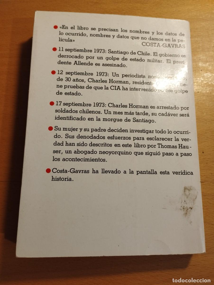 Libros de segunda mano: DESAPARECIDO (THOMAS HAUSER) - Foto 5