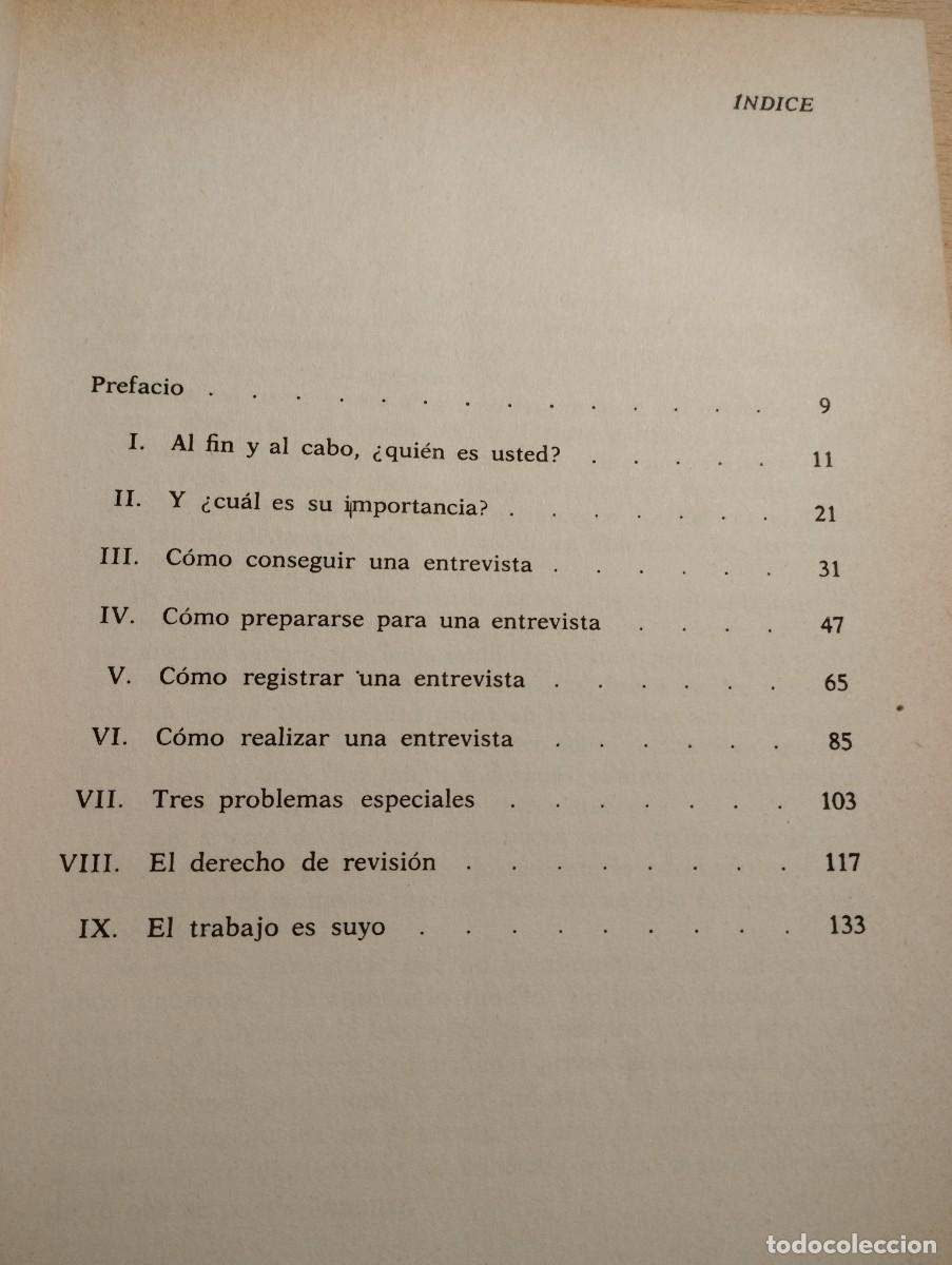 Libros de segunda mano: LA ENTREVISTA (HUGH C. SHERWOOD) - Foto 3
