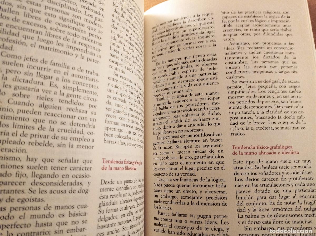 Libros de segunda mano: El Gran Libro pr&aacute;ctico de la Grafolog&iacute;a, Armando Carranza, Editorial de Vecchi, 1989 - Foto 3