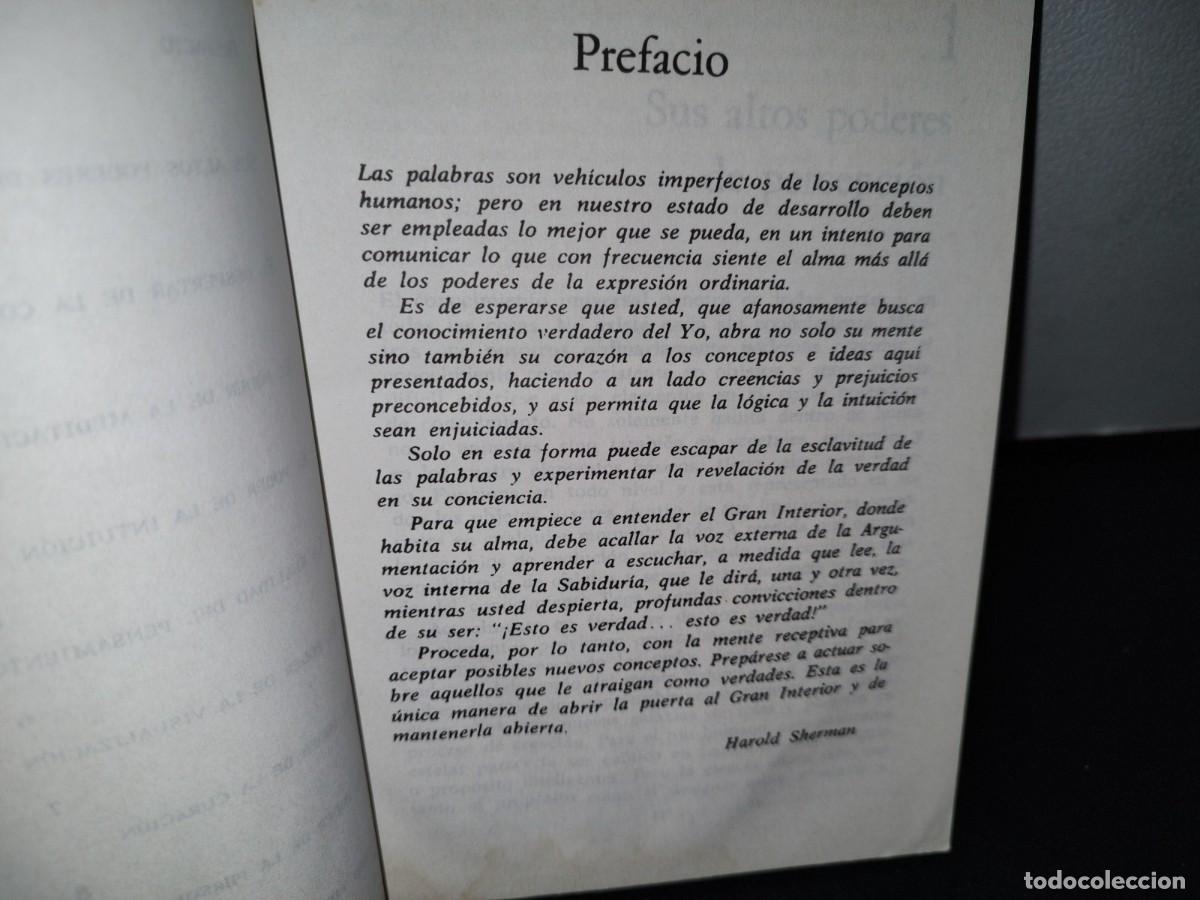Libros de segunda mano: 54- CONOZCA SU PROPIA MENTE - HAROLD SHERMAN - Foto 5