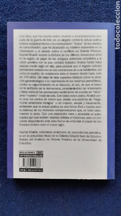 Libros de segunda mano: LA REAFIRMACI&Oacute;N DEL IMPERIO- RASHID KHALIDI - Foto 2