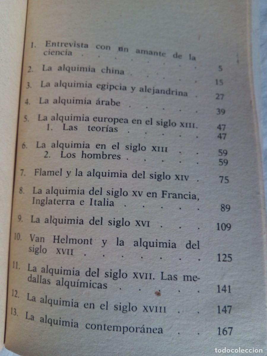 Libros de segunda mano: EL GRAN ARTE DE LA ALQUIMIA / JACQUES SADOUL - Foto 5