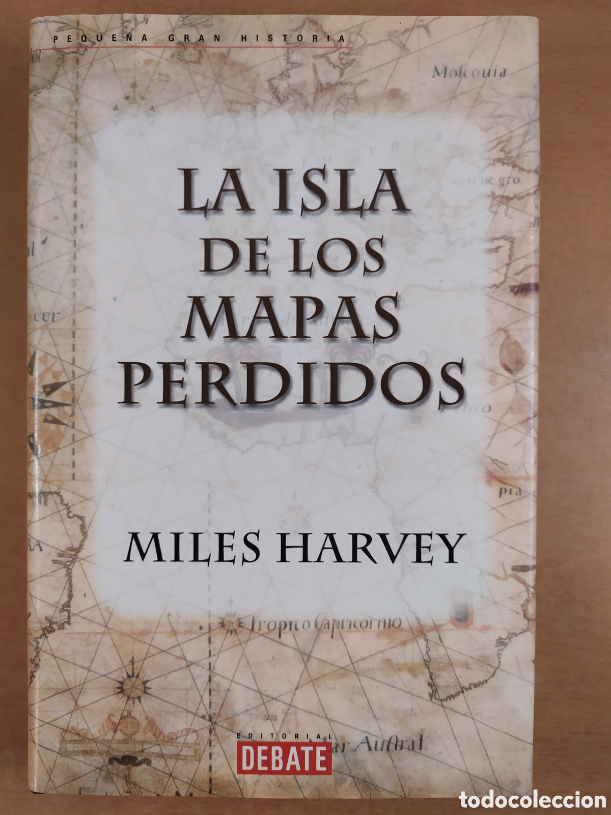 Libros de segunda mano: LA ISLA DE LOS MAPAS PERDIDOS / MILES HARVEY / 2001. DEBATE - Foto 1
