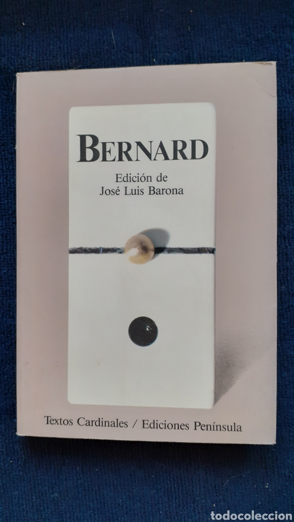 Libros de segunda mano: BERNARD - EDICI&Oacute;N DE JOS&Eacute; LUIS BARONA / TEXTOS CARDINALES - Foto 1