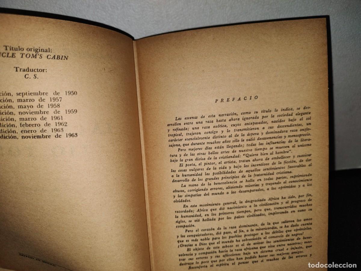 Libros de segunda mano: 54- LA CABA&Ntilde;A DEL T&Iacute;O TOM - HARRIET BEECHER STOWE - 1963 - Foto 4