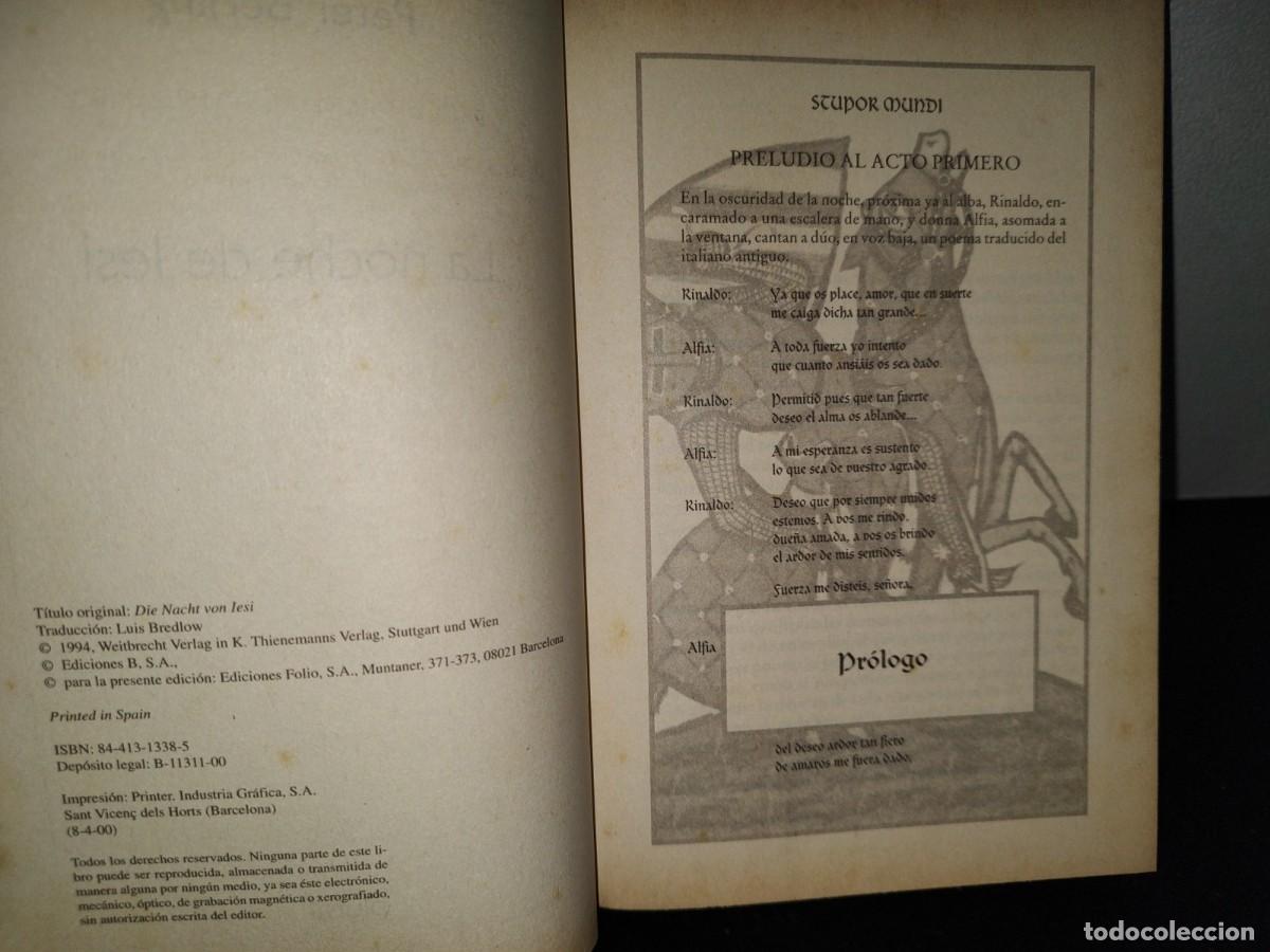 Libros de segunda mano: 54- LA NOCHE DE LESI - PETER BERLING - Foto 3