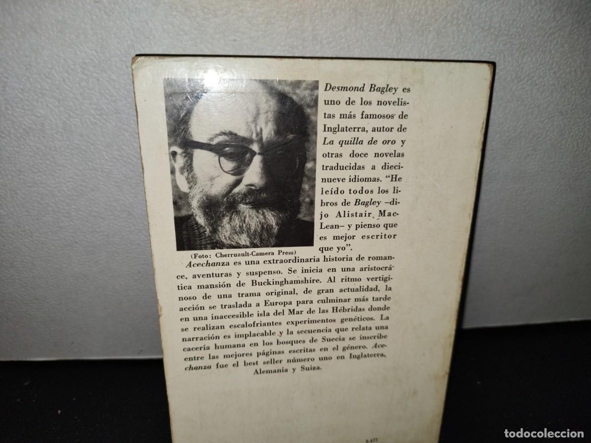 Libros de segunda mano: 54- ACECHANZA - DESMOND BAGLEY - 1977 - Foto 3