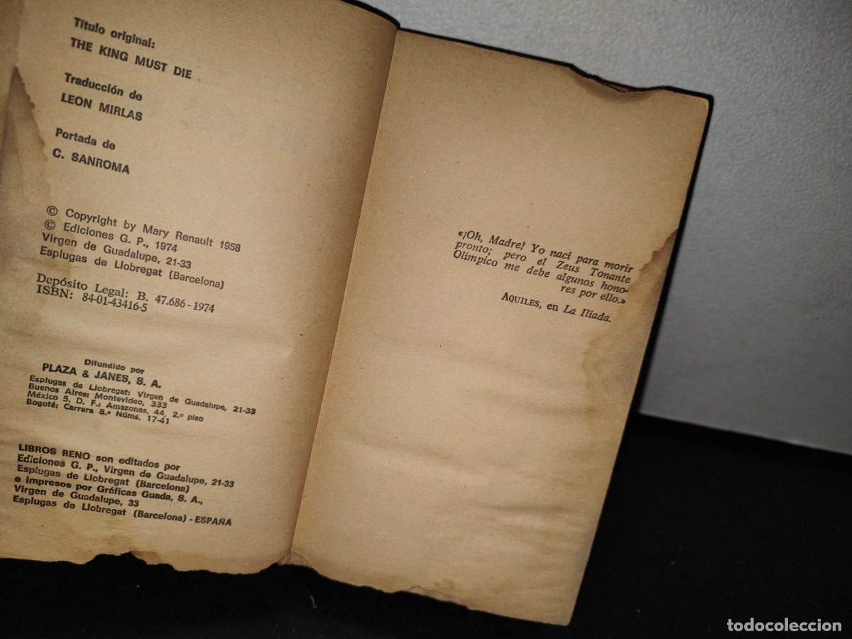 Libros de segunda mano: 54- EL REY DEBE MORIR - MARY RENAULT - Foto 7