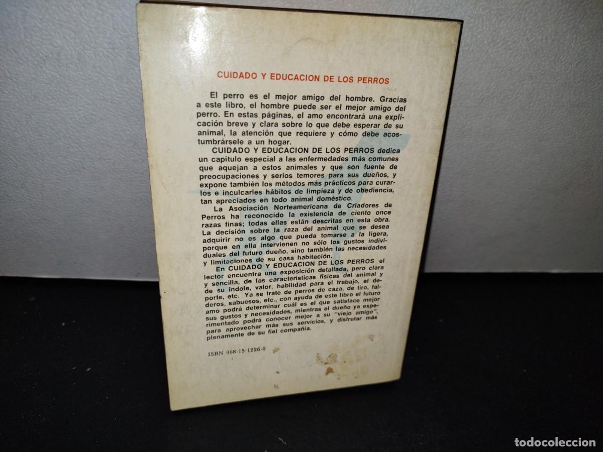 Libros de segunda mano: 54- CUIDADO Y EDUCACI&Oacute;N DE LOS PERROS - ARTHUR FREDERICK JONES - Foto 3
