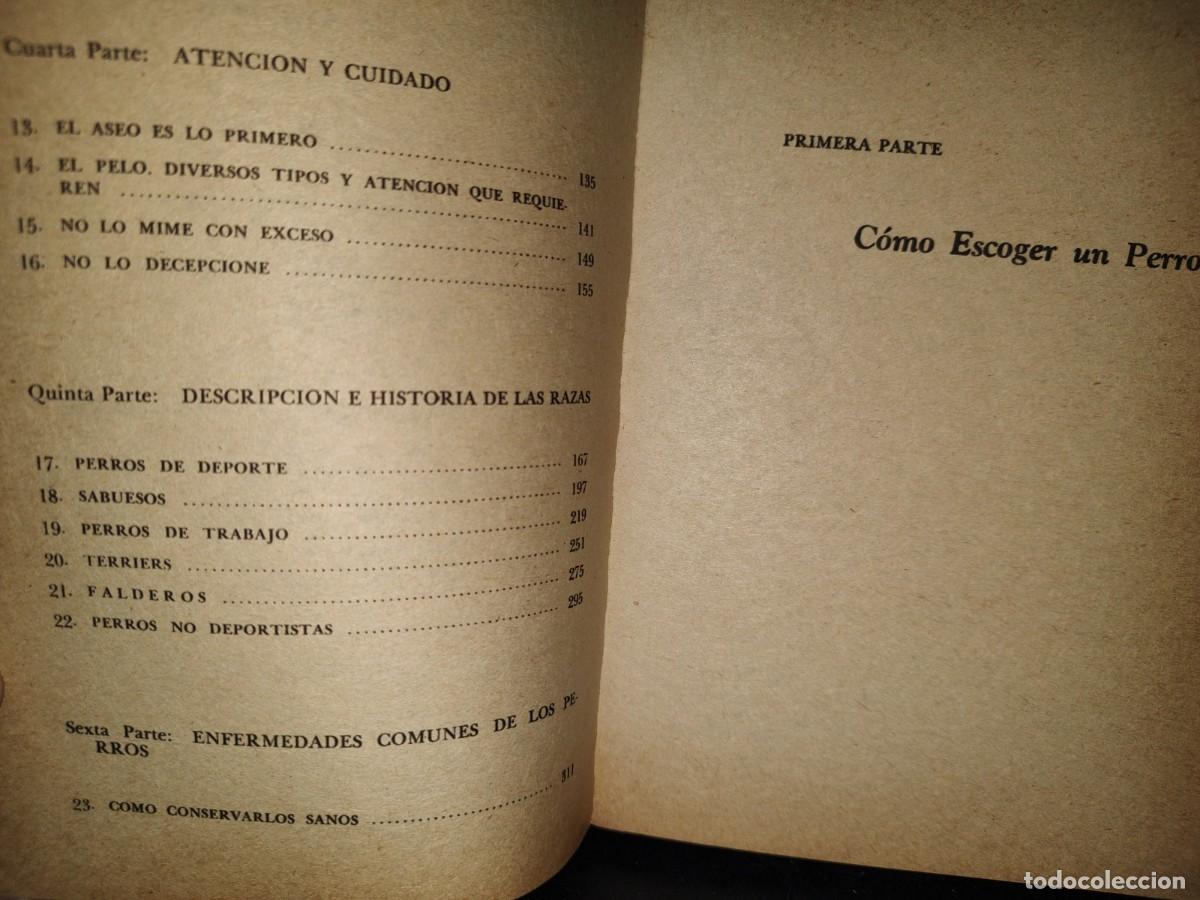Libros de segunda mano: 54- CUIDADO Y EDUCACI&Oacute;N DE LOS PERROS - ARTHUR FREDERICK JONES - Foto 6