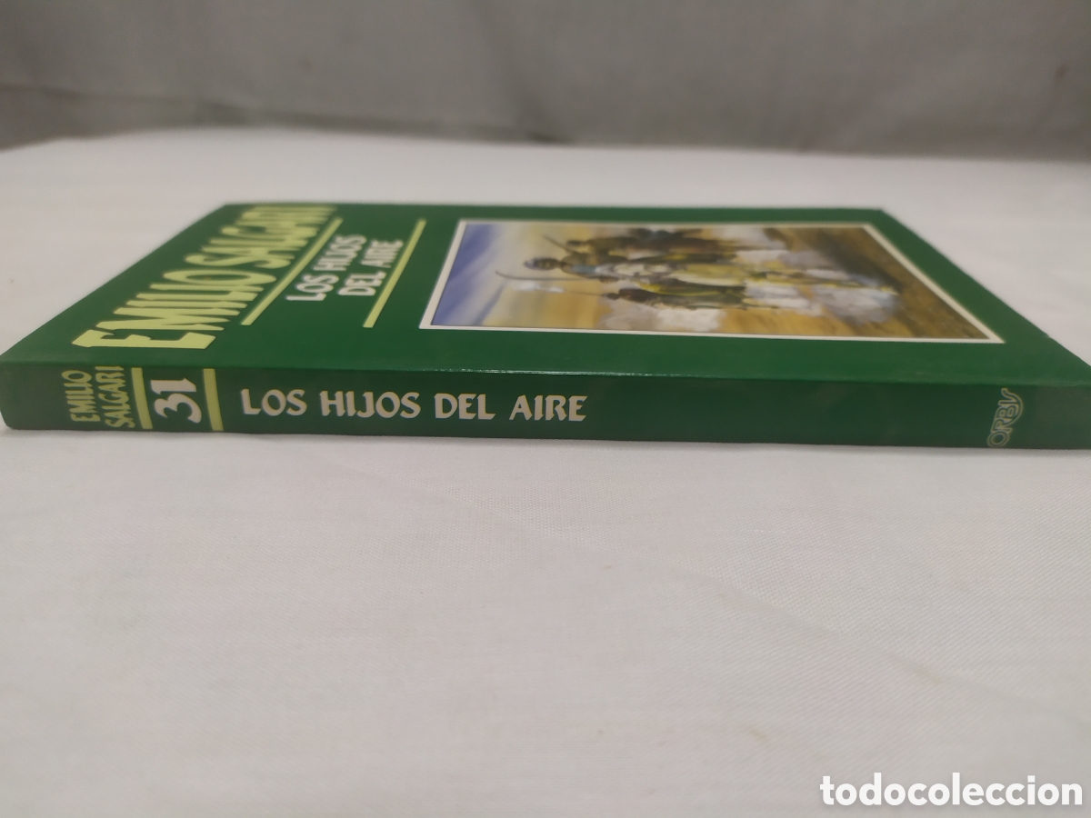 Libros de segunda mano: Los hijos del aire. Emilio Salgari, 1987 - Foto 2