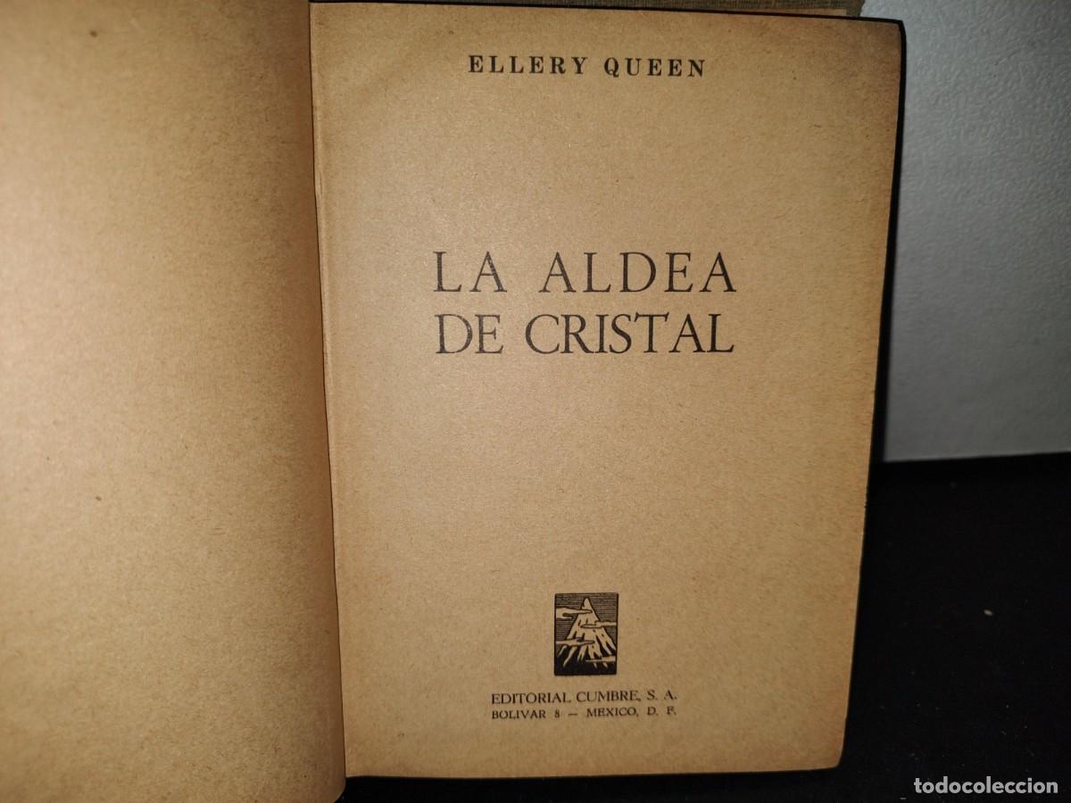 Libros de segunda mano: 54- LA ALDEA DE CRISTAL - ELLERY QUEEN - 1956 - Foto 3