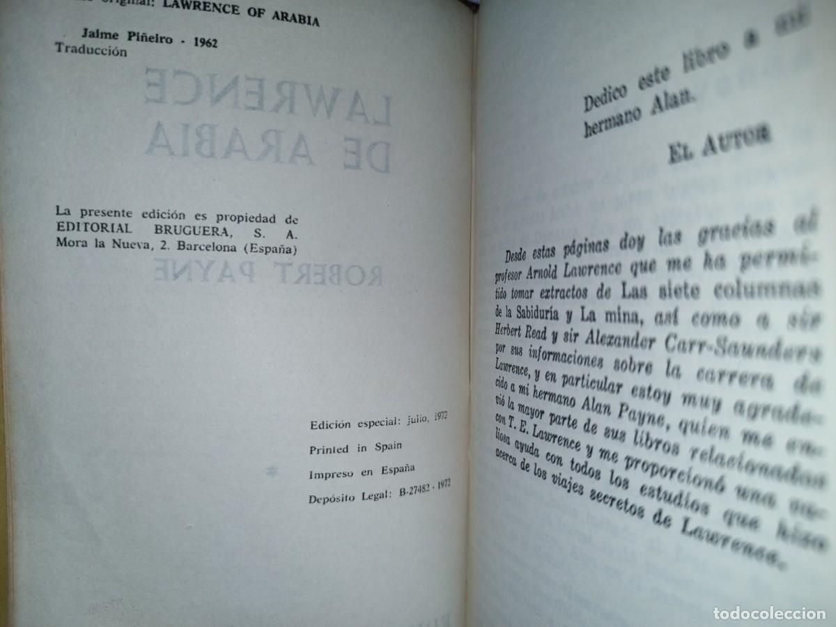 Libros de segunda mano: 55- LAWRENCE DE ARABIA - ROBERT PAYNE - Foto 4