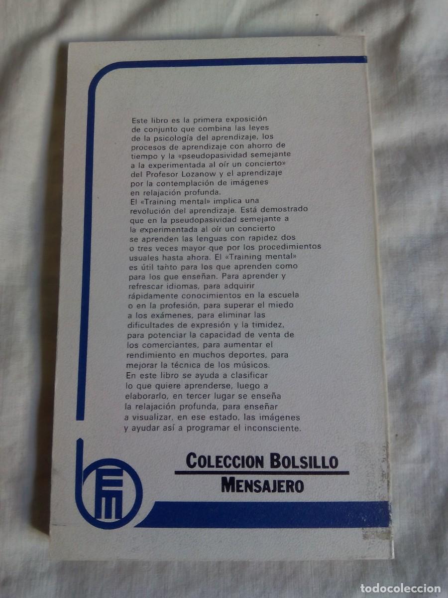 Libros de segunda mano: TRAINING MENTAL / Dr. A. BIERACH - Foto 2