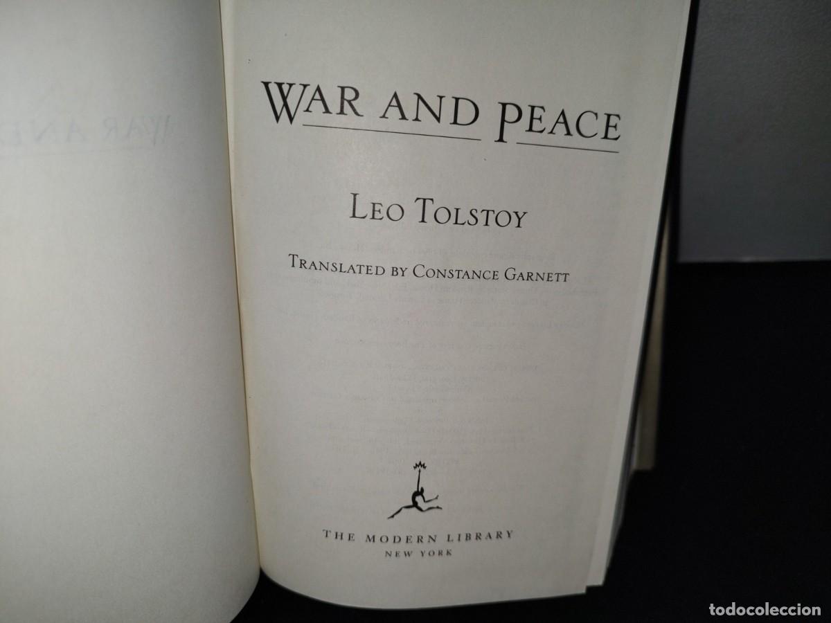 Libros de segunda mano: 55- INGL&Eacute;S. WAR AND PEACE - LEON TOLSTOY - 1994 - Foto 4