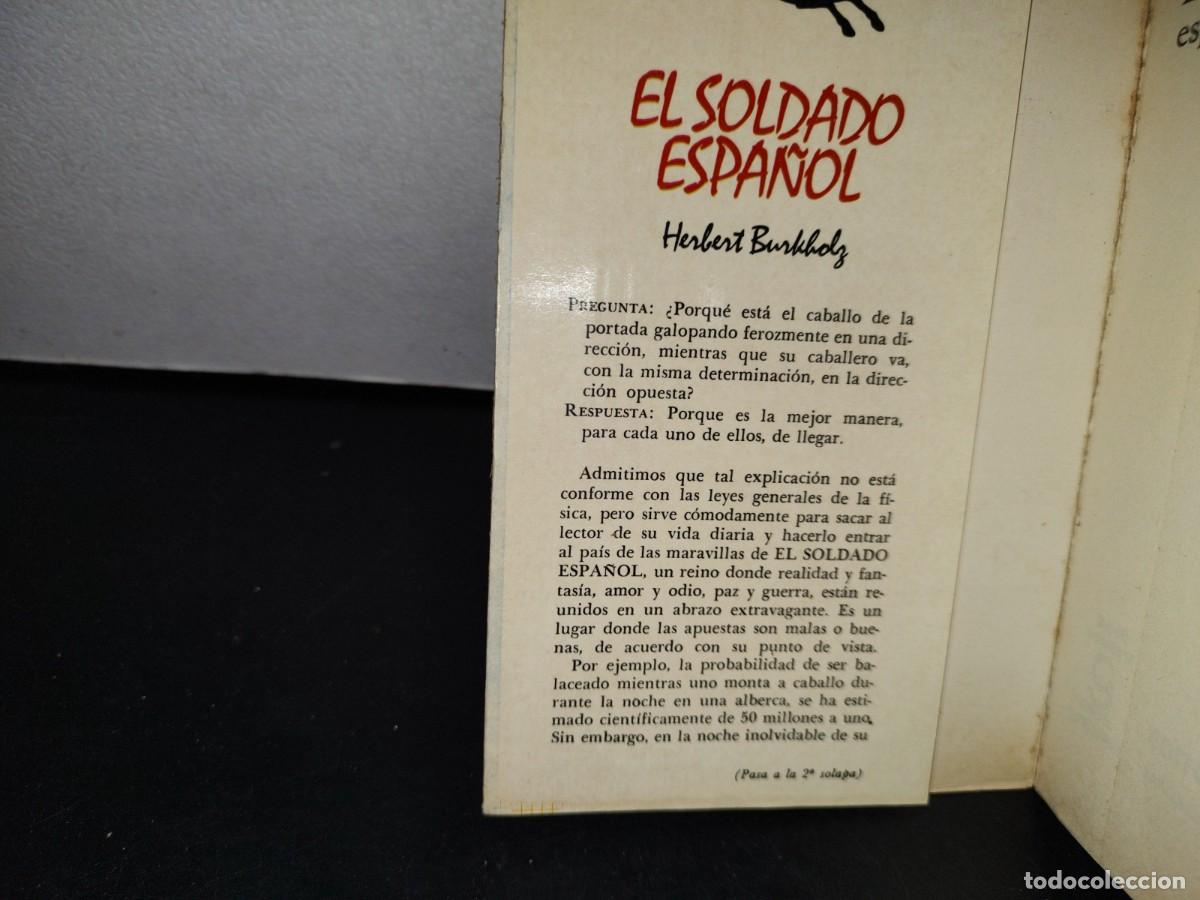 Libros de segunda mano: 55- EL SOLDADO ESPA&Ntilde;OL - HERBERT BURKHOLZ - Foto 3