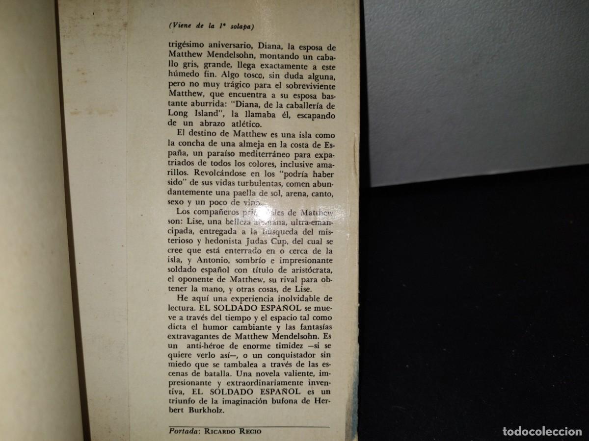 Libros de segunda mano: 55- EL SOLDADO ESPA&Ntilde;OL - HERBERT BURKHOLZ - Foto 4