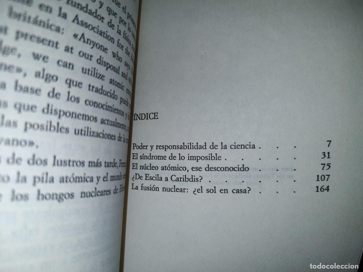 Libros de segunda mano: 55- EL DILEMA NUCLEAR - CARLO RUBBIA - Foto 5