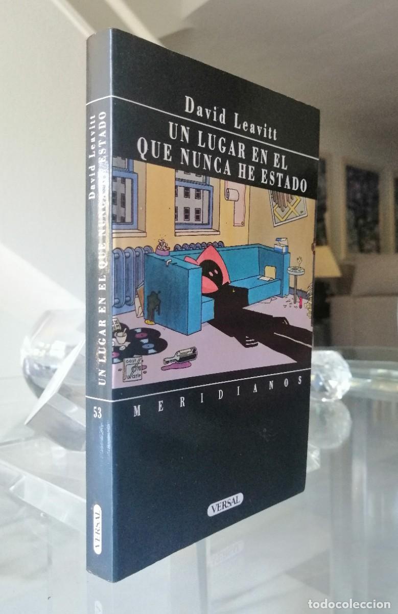 Libros de segunda mano: UN LUGAR EN EL NUNCA HE ESTADO - DAVID LEAVITT - Foto 2