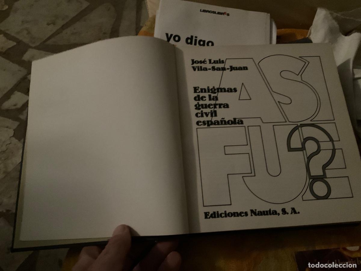 Gebrauchte B&uuml;cher: As&iacute; fue? Enigmas de la guerra civil espa&ntilde;ola - Villa San Juan, Jos&eacute; Luis