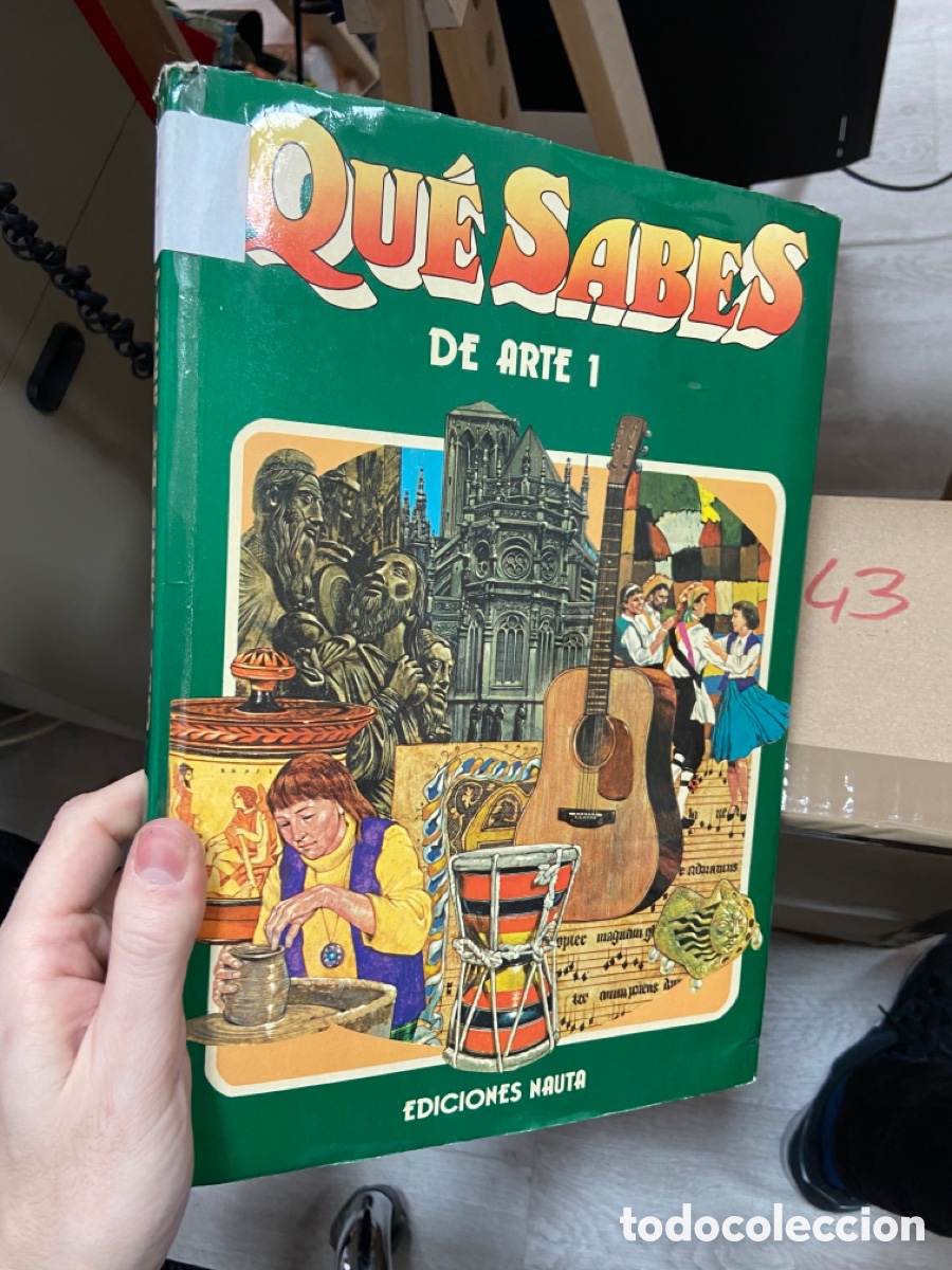 Libros de segunda mano: QUE SABES DE ARTE 1.- EDICIONES NAUTA libro de biblioteca - Foto 1