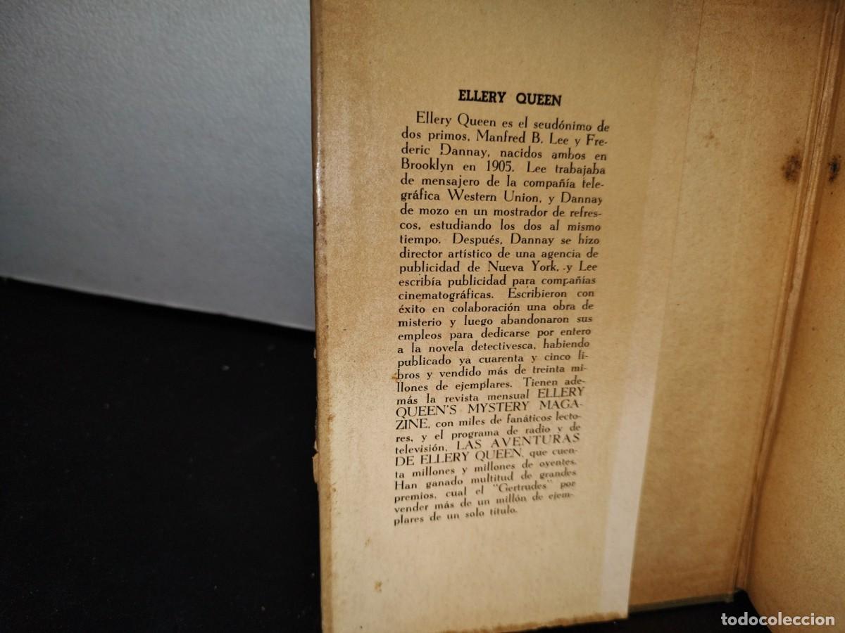 Libros de segunda mano: 55- LA ALDEA DE CRISTAL - ELLERY QUEEN - 1956 - Foto 3