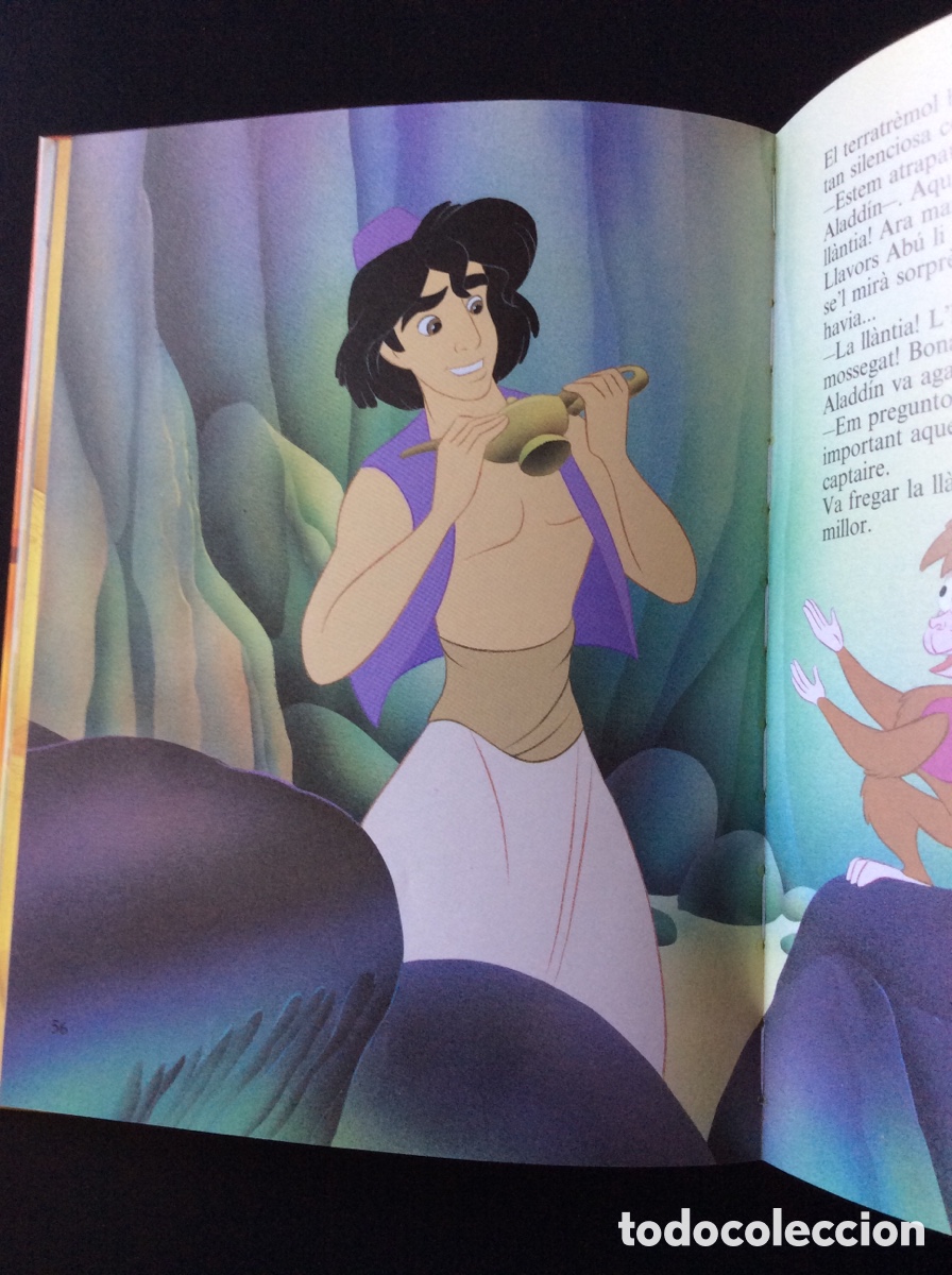 Libros de segunda mano: Aladd&iacute;n Disney edici&oacute; en catal&agrave; Ediciones Gaviota 1993 - Foto 4