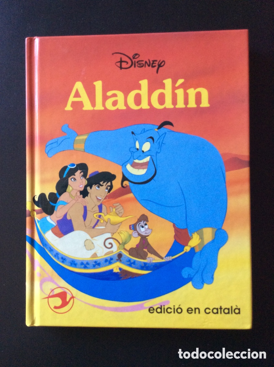 Libros de segunda mano: Aladd&iacute;n Disney edici&oacute; en catal&agrave; Ediciones Gaviota 1993 - Foto 1
