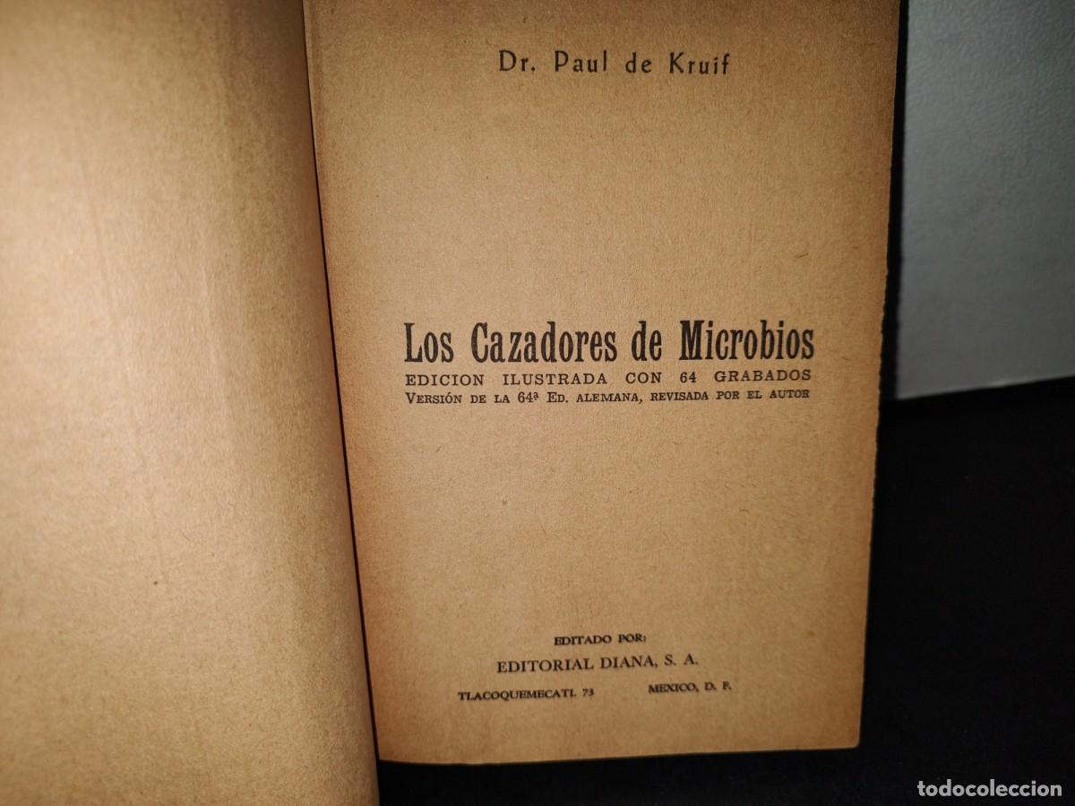 Libros de segunda mano: 55- LOS CAZADORES DE MICROBIOS - D. PAUL DE KROIF - 1952 - Foto 4