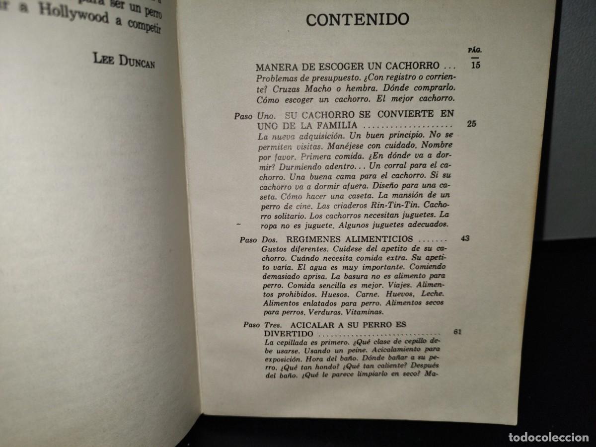 Libros de segunda mano: 55- CUIDADO Y EDUCACI&Oacute;N DEL PERRO - LEE DUNCAN - Foto 7