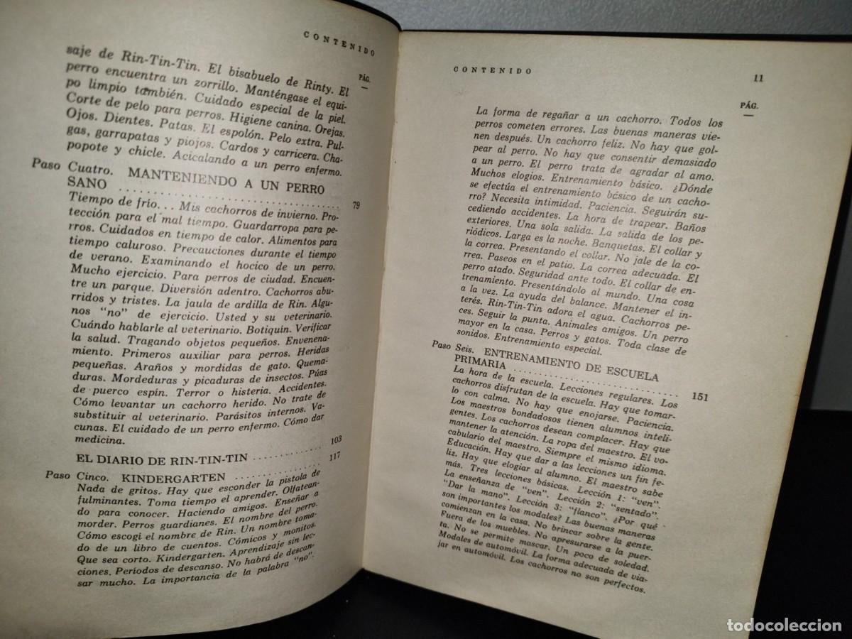 Libros de segunda mano: 55- CUIDADO Y EDUCACI&Oacute;N DEL PERRO - LEE DUNCAN - Foto 8