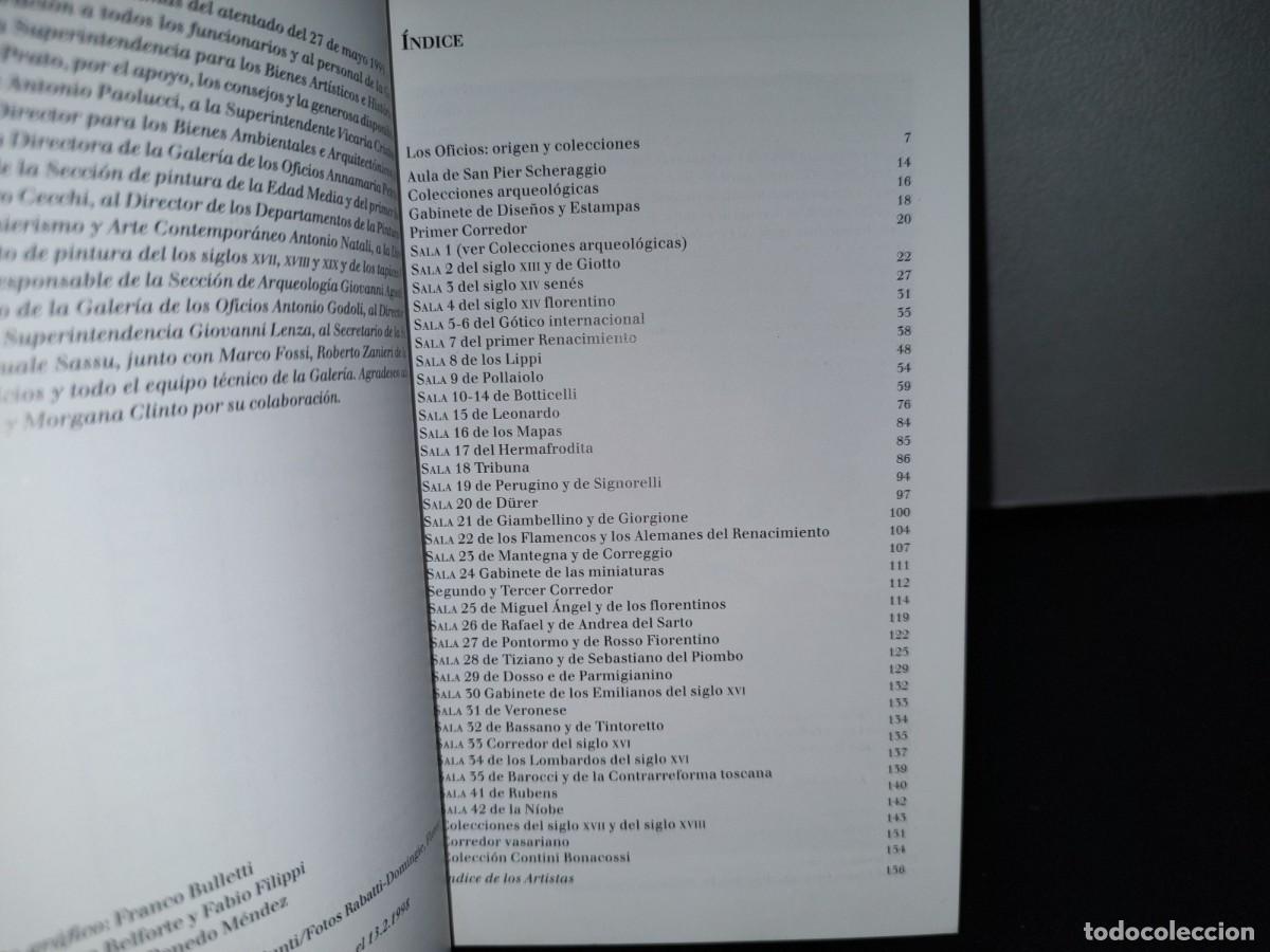 Libros de segunda mano: 55- LOS OFICIOS. GU&Iacute;A OFICIAL. FIRENZE MUSEI - Foto 5