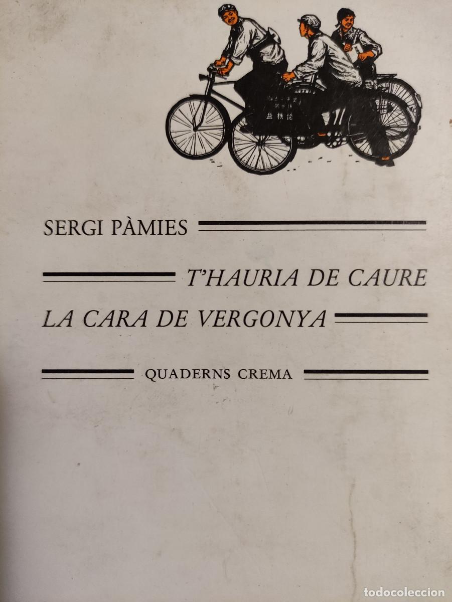 Libros de segunda mano: Thauria de caure la cara de vegonya - Foto 1