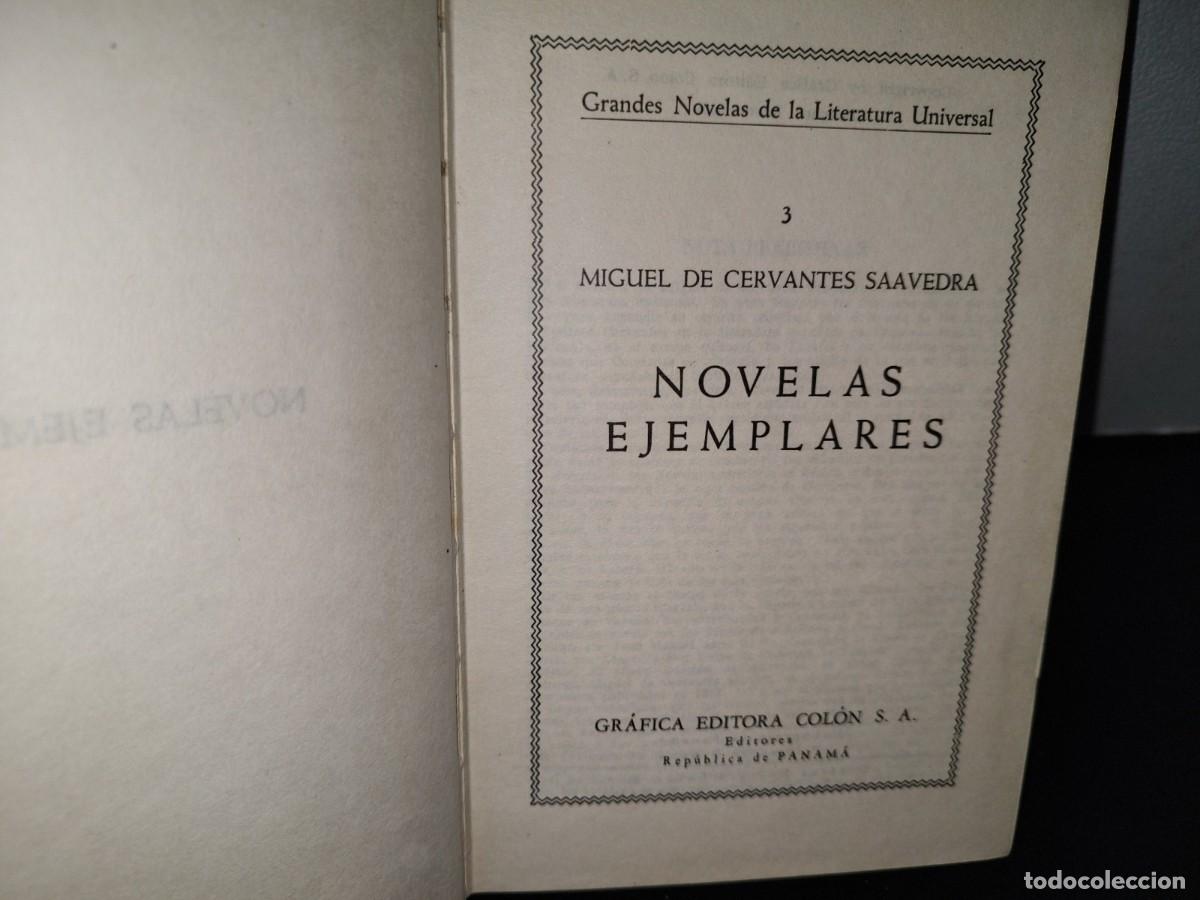 Libros de segunda mano: 56- NOVELAS EJEMPLARES - MIGUEL CERVANTES SAAVEDRA - Foto 3