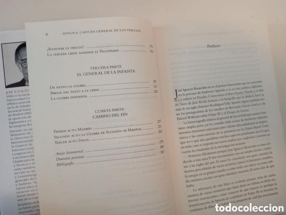 Libros de segunda mano: Spinola. Capit&aacute;n general de los tercios / Jos&eacute; I. BENAVIDES. - Foto 8