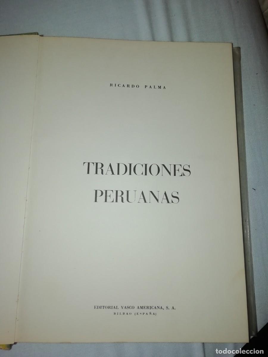 Libros de segunda mano: Tradiciones peruanas ricardo palma 1967 - Foto 4