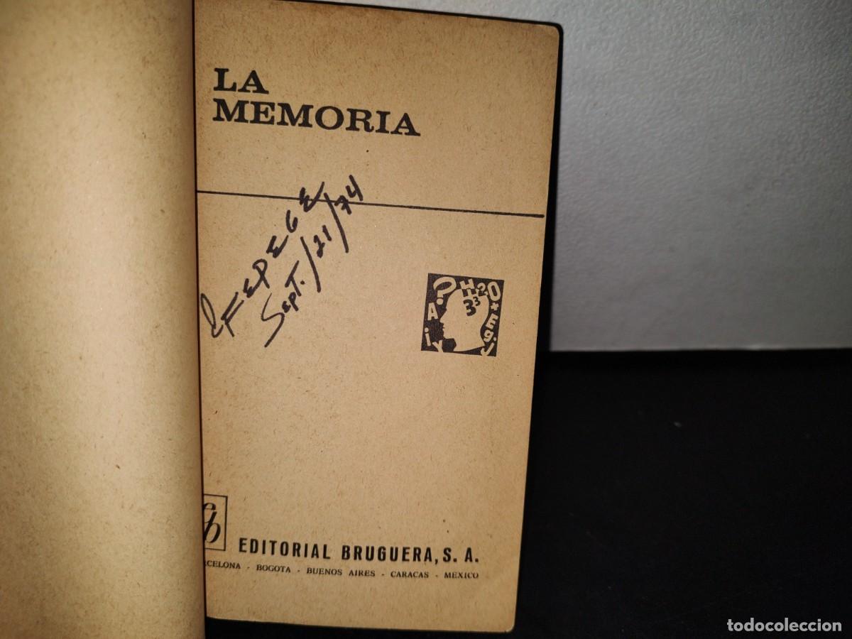 Libros de segunda mano: 56- LA MEMORIA. EDITORIAL BRUGUERA - Foto 3