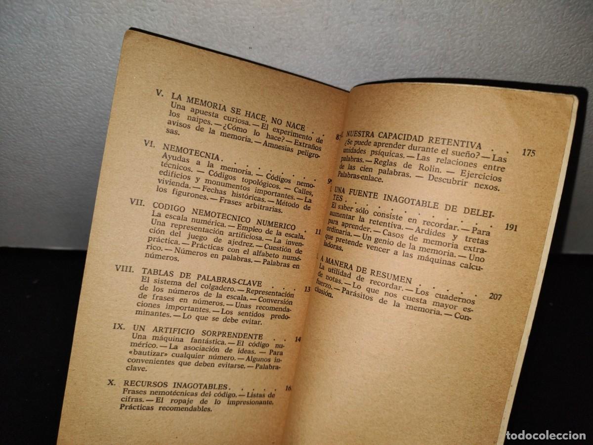 Libros de segunda mano: 56- LA MEMORIA. EDITORIAL BRUGUERA - Foto 6