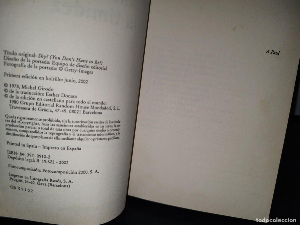 Libros de segunda mano: 56- C&Oacute;MO VENCER LA TIMIDEZ - MICHEL GIRODO - Foto 5